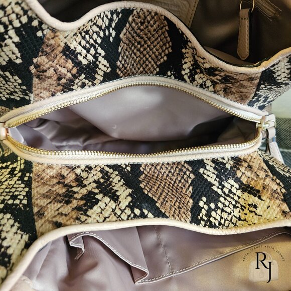 Coach Madison Phoebe Shoulder Bag β Python Snakeskin  #31502 - Picture 12 of 16